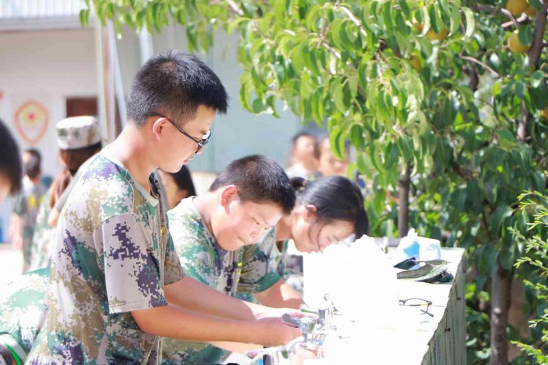 昆明军旅夏令营介绍行为习惯好的孩子都会比较出色